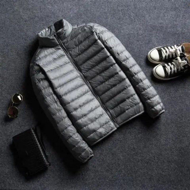 Hooded Short Ultra-thin Down Jacket