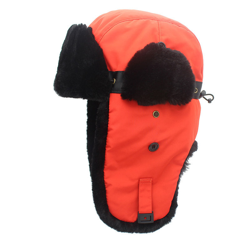 Outdoor Autumn And Winter Warm Lei Feng Hat Men