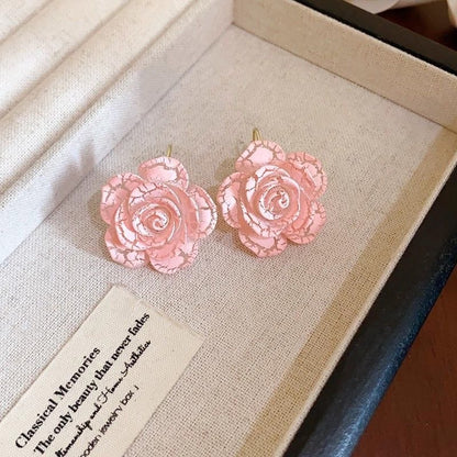 Resin Flower Earrings