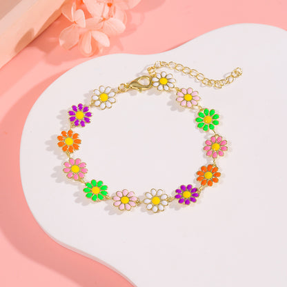 Drip Oil Bracelets Daisy