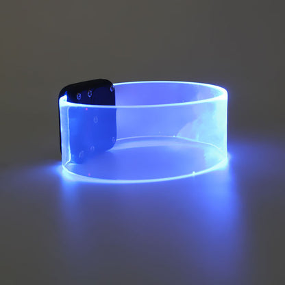 LED Luminous Hand Ring Music Festival USB Magnetic