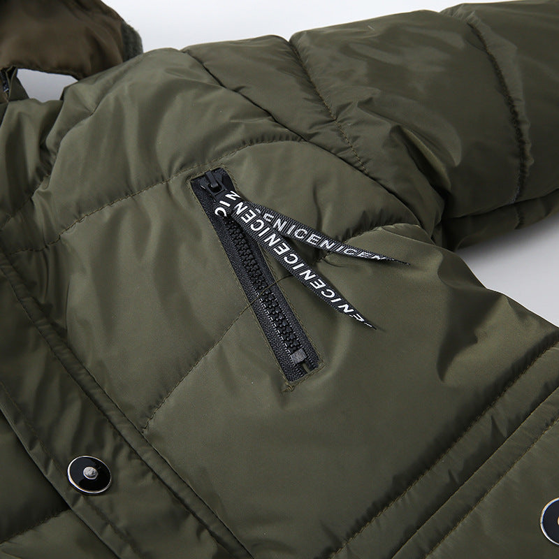 Cotton-padded Jackets Mid-length