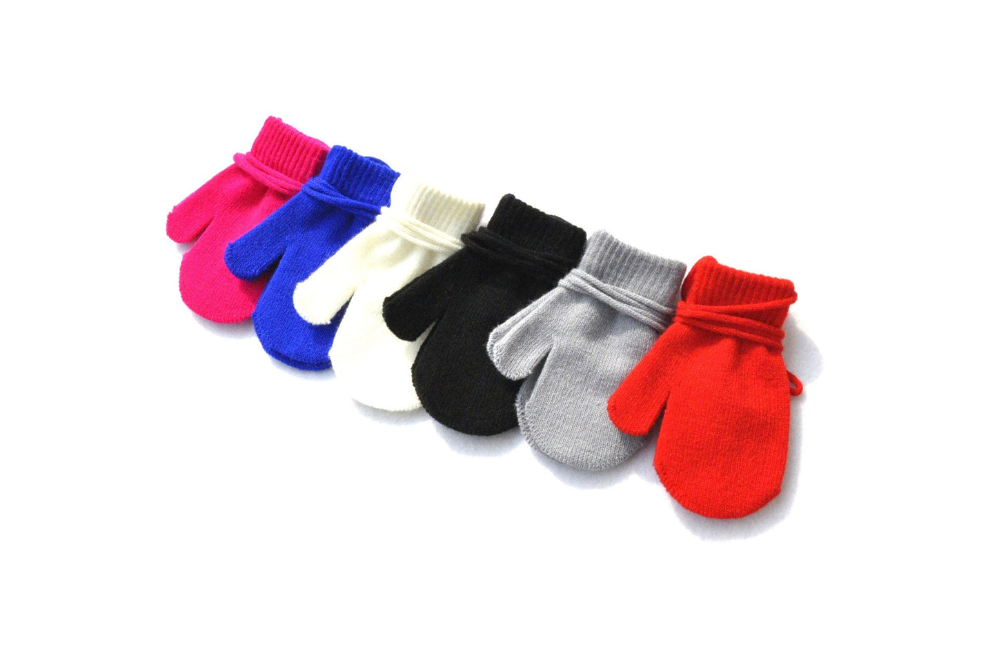 Children's Cute Halter Warm Knitted Gloves