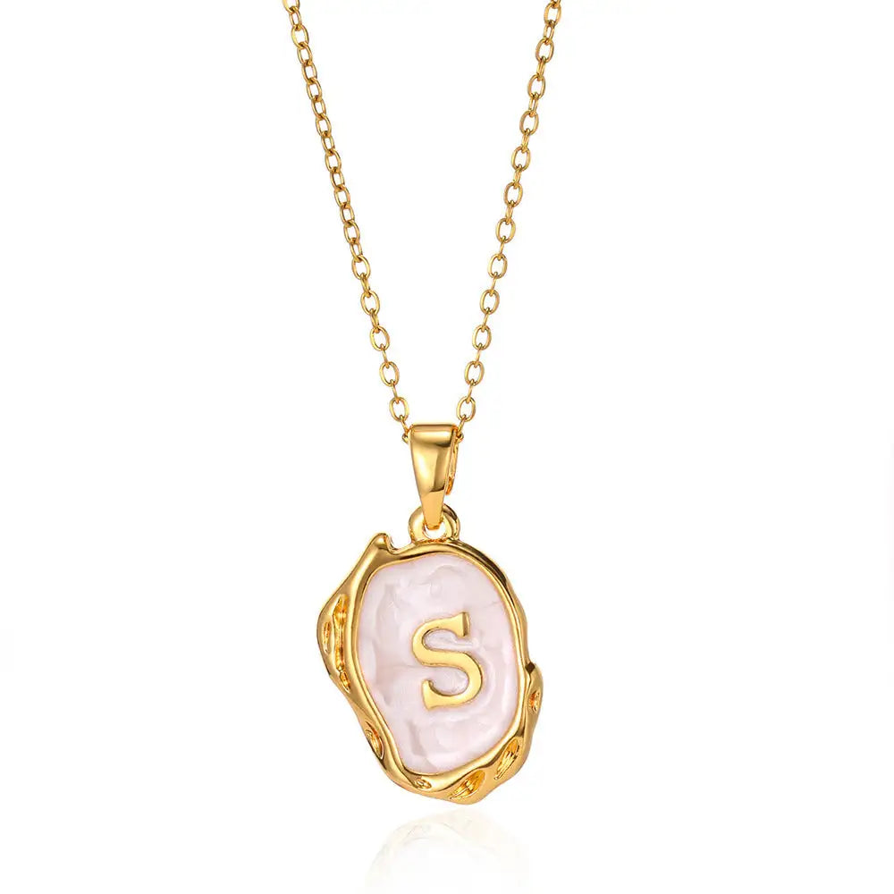 Letters Dimensional Necklaces