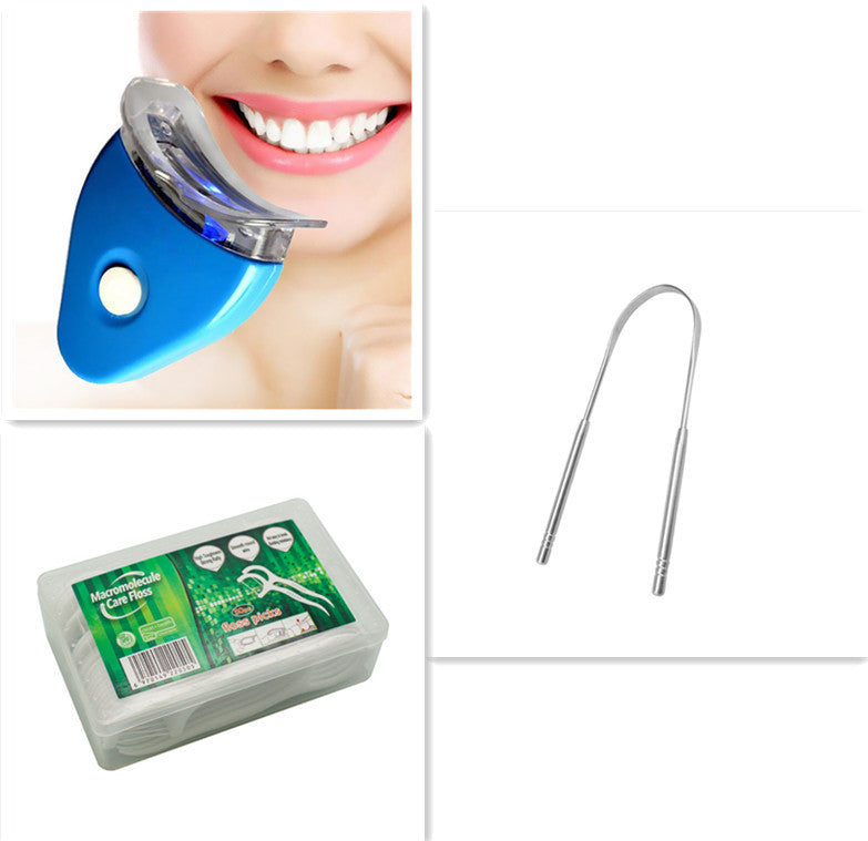 Oral Gel Teeth Whitener Dental Bleaching LED