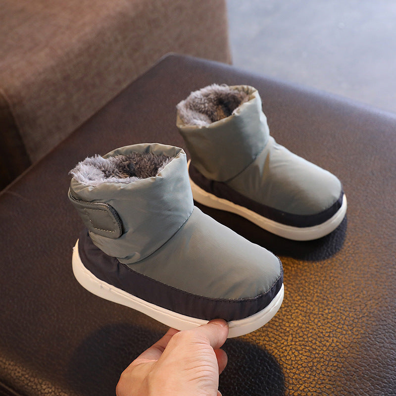 Children's Cotton Shoes EVA High Top Insulation