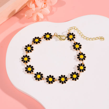 Drip Oil Bracelets Daisy