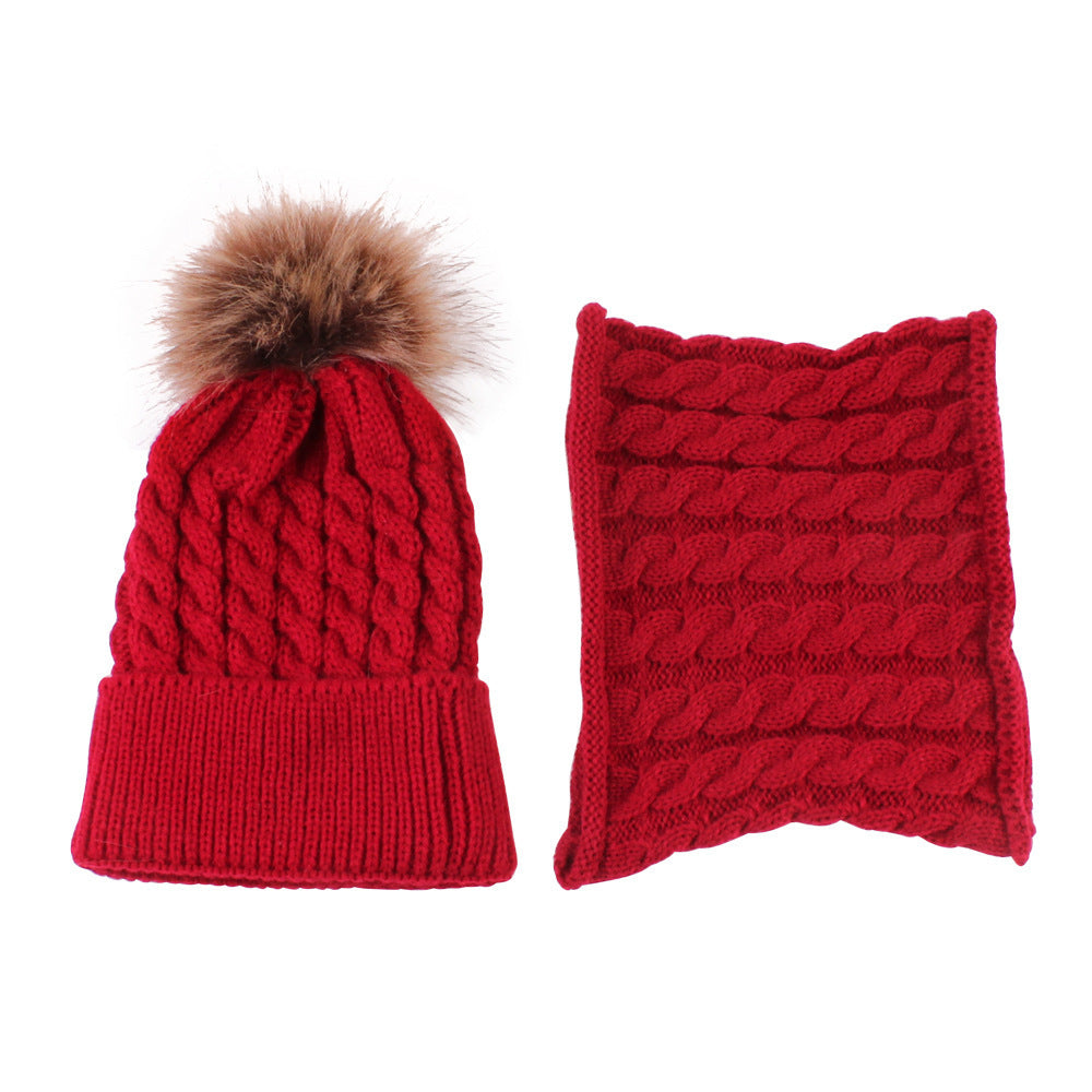 Baby Winter Caps + Scarf set