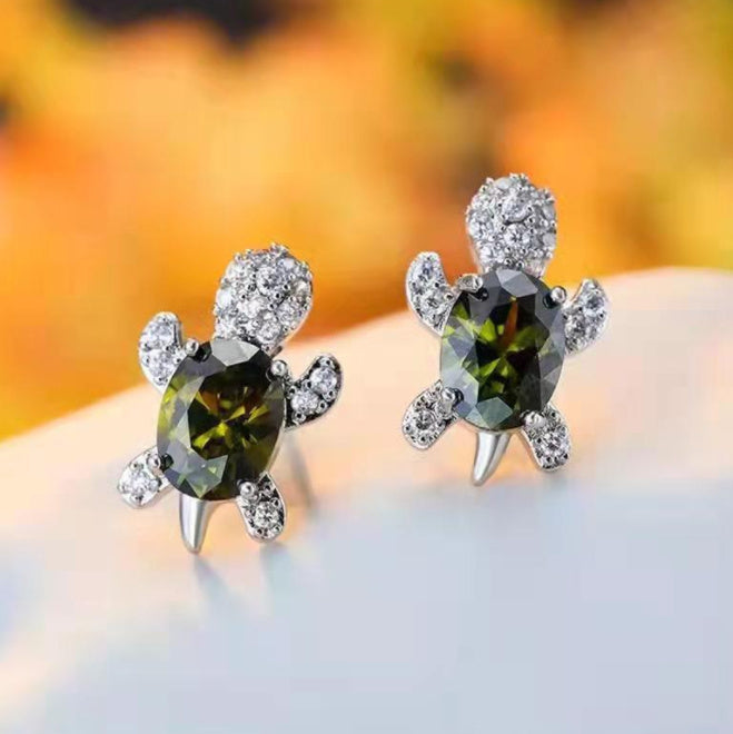 Cute turtle earrings