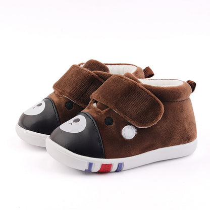 Soft-soled warm baby toddler shoes