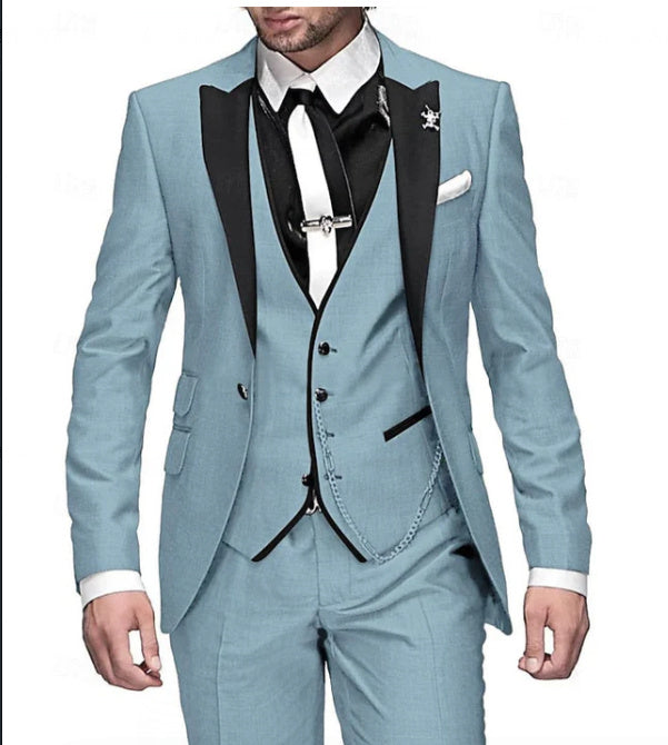 Three-piece Bridegroom Best Wedding Suits