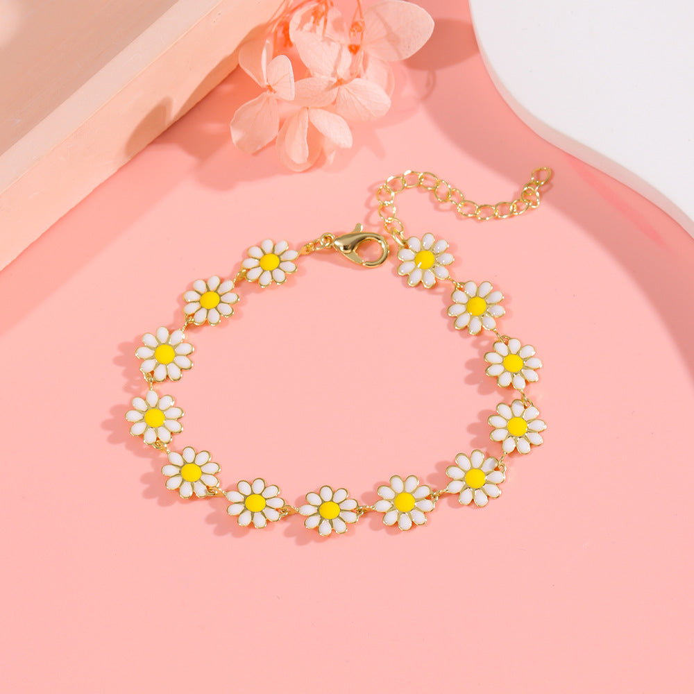 Drip Oil Bracelets Daisy