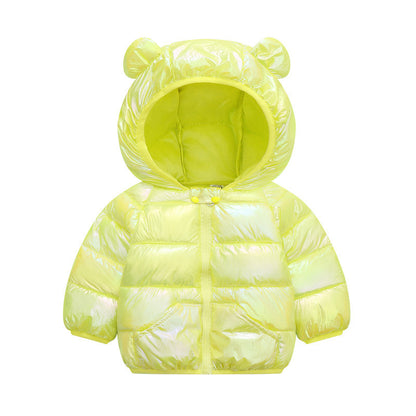 Children's down padded jacket