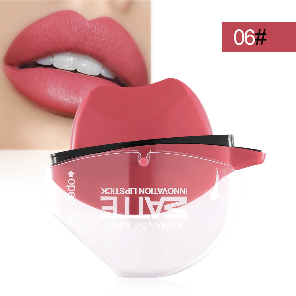 Creative shape of matte lipstick lip gloss