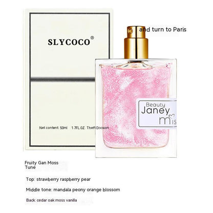 Cyber Celebrity Style Quicksand Perfume Lady Long-lasting Light Perfume