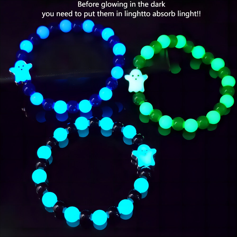 Luminous Bracelets Glass Beaded