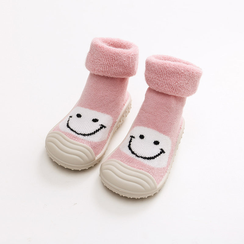 Plush thick socks shoes