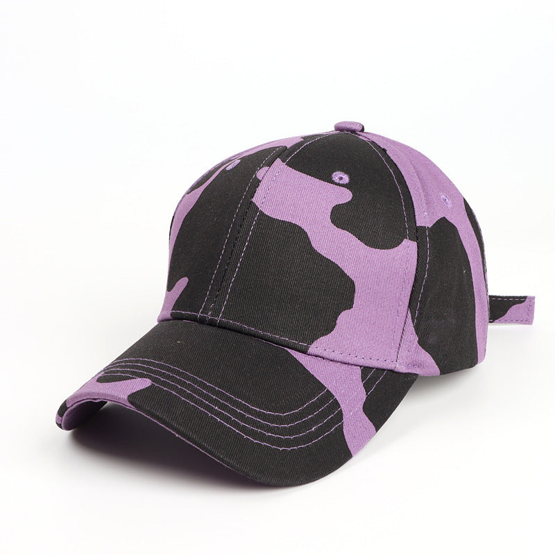 Animal Printed Curved Brim Baseball Caps