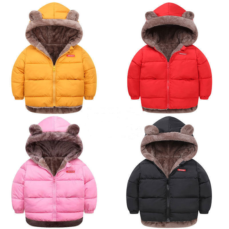 Boy's Cotton-padded Winter Jackets