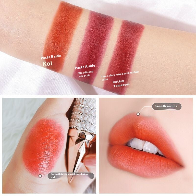 Queen Truncheon A Three-color Lipstick Waterproof