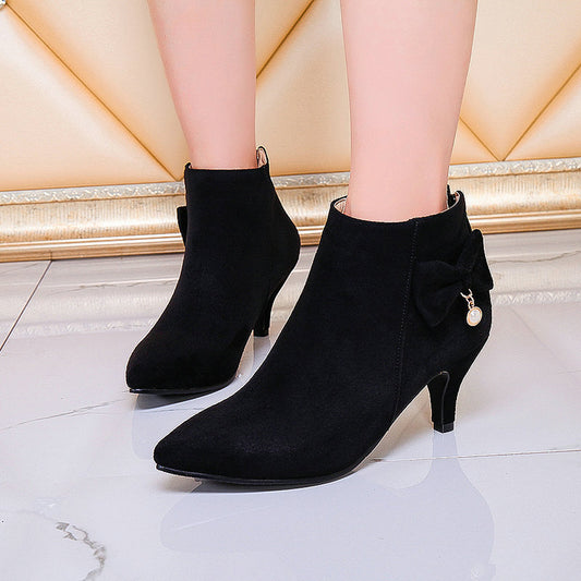 Pointed Toe Stiletto Boots