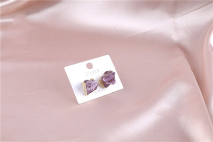 Natural Stone Earrings