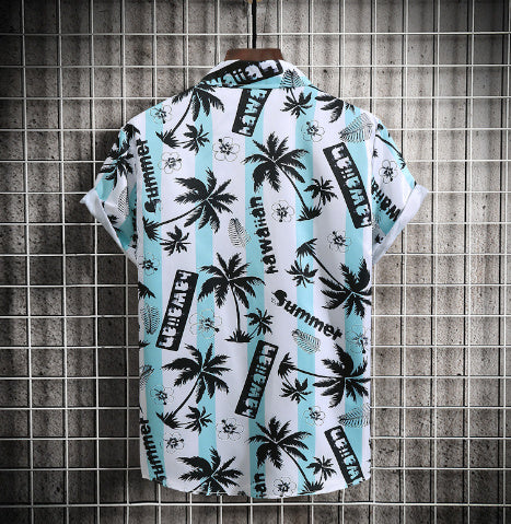 Shirt Hawaii Beach Short-sleeved