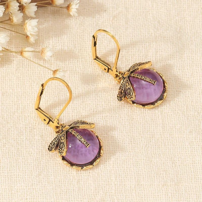 Vintage Dragonfly Earrings