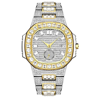 Luxury Rhinestone Calendar Watches