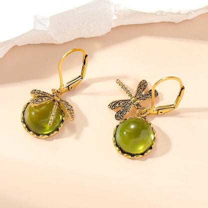 Vintage Dragonfly Earrings