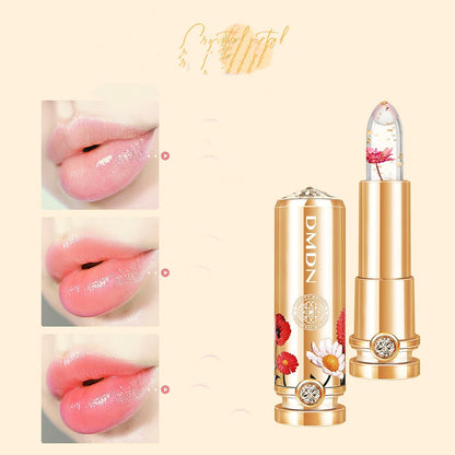 Crystal Petal Gold Foil Temperature Change Lipstick