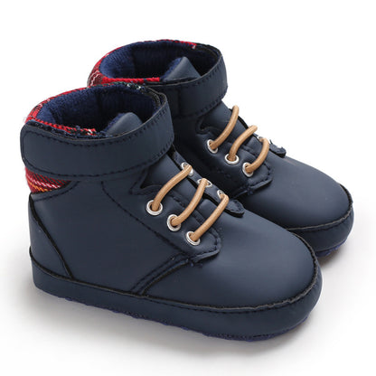 Baby Toddler Shoes High-top Soft Sole Baby Fashion Leisure