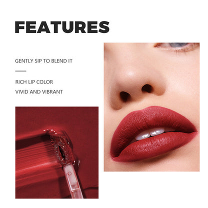 Matte Moisturizing Lip Lacquer Lip Nude Lipstick