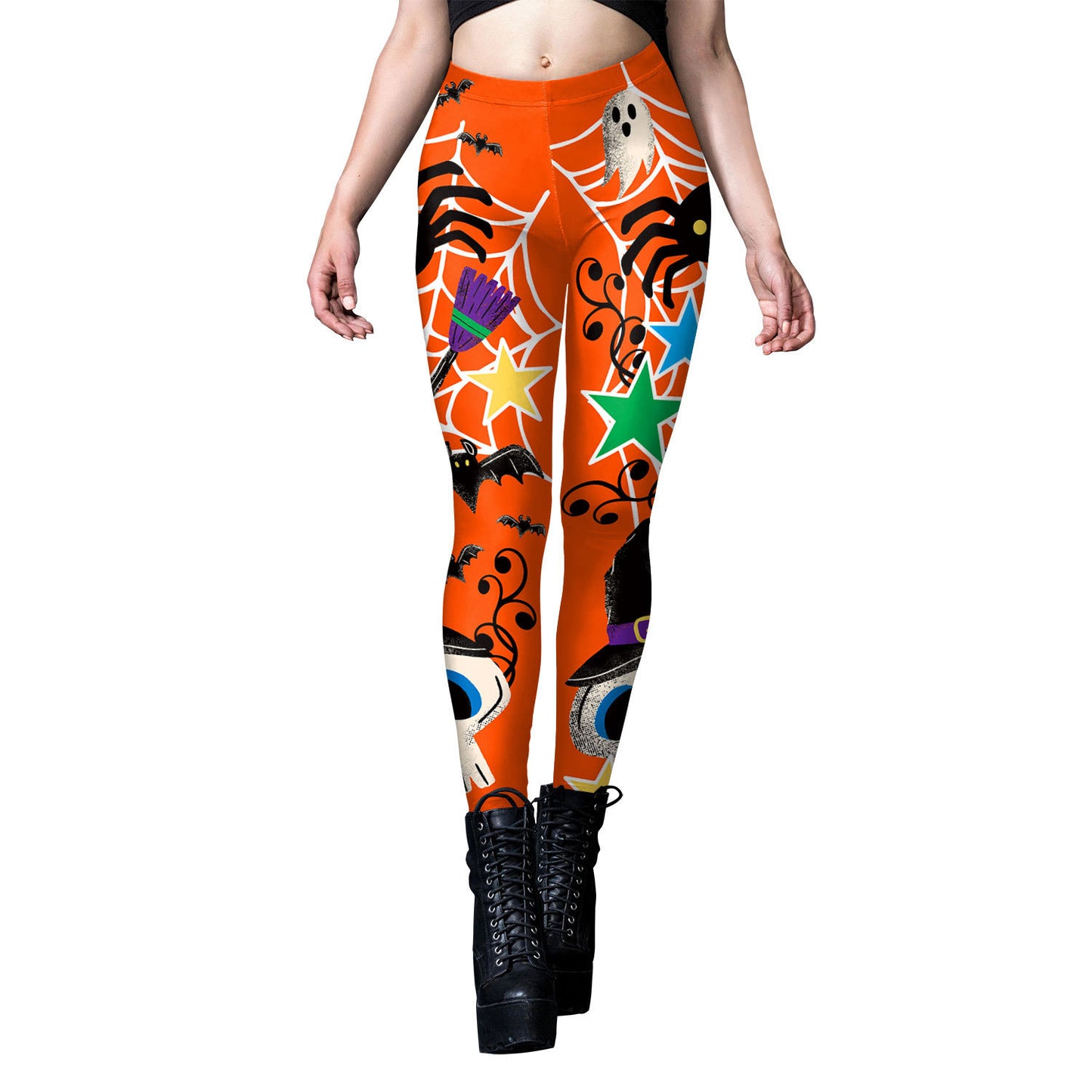 Halloween Leggings Bandage Printed