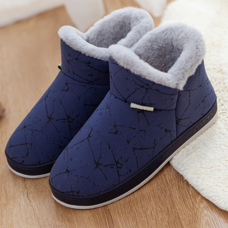 Cotton-padded Woolen Home Slipper