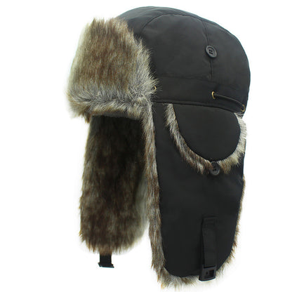 Outdoor Autumn And Winter Warm Lei Feng Hat Men