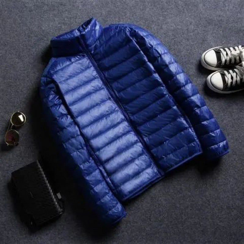 Hooded Short Ultra-thin Down Jacket