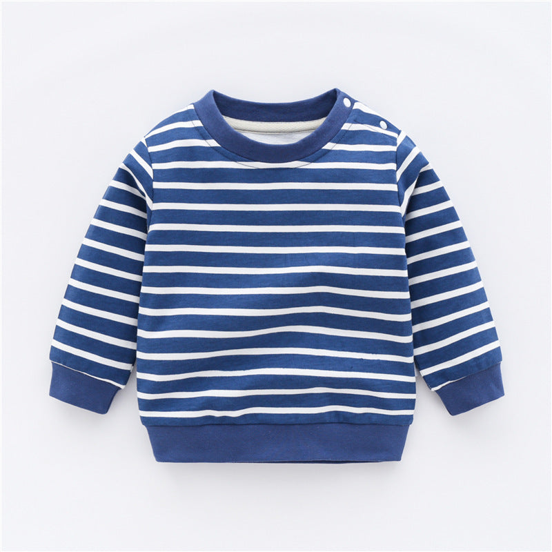 Ropa infantil rayas azul marino