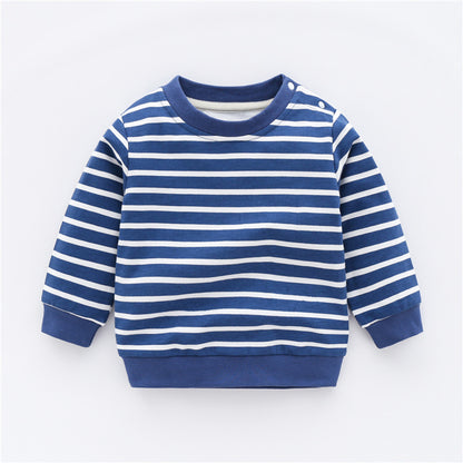 Ropa infantil rayas azul marino