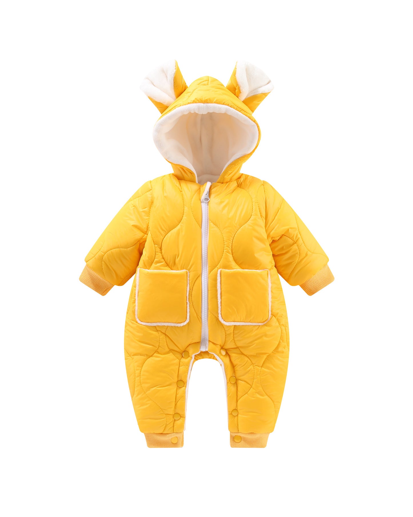 Children's Winter Climbing Clothes With Hooded Insulation