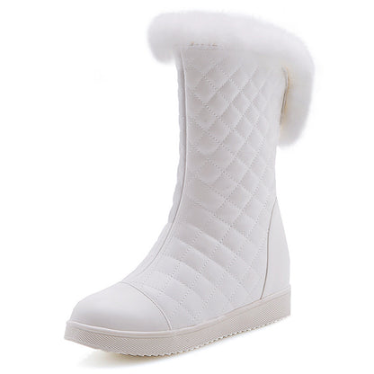 Children's Winter New Snow Boots Plus Velvet Warm Cotton Boots