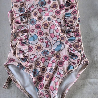 Girl's One-piece Swimming Suits