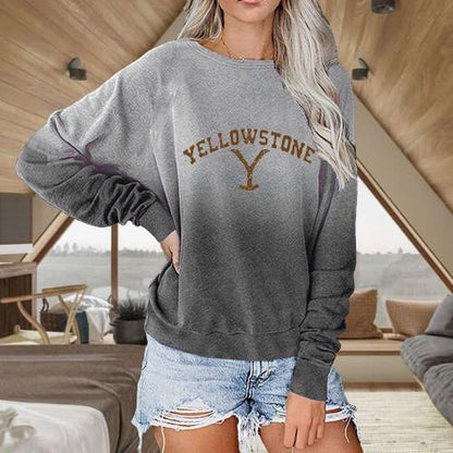 Long-sleeved Round Neck Casual Sweaters