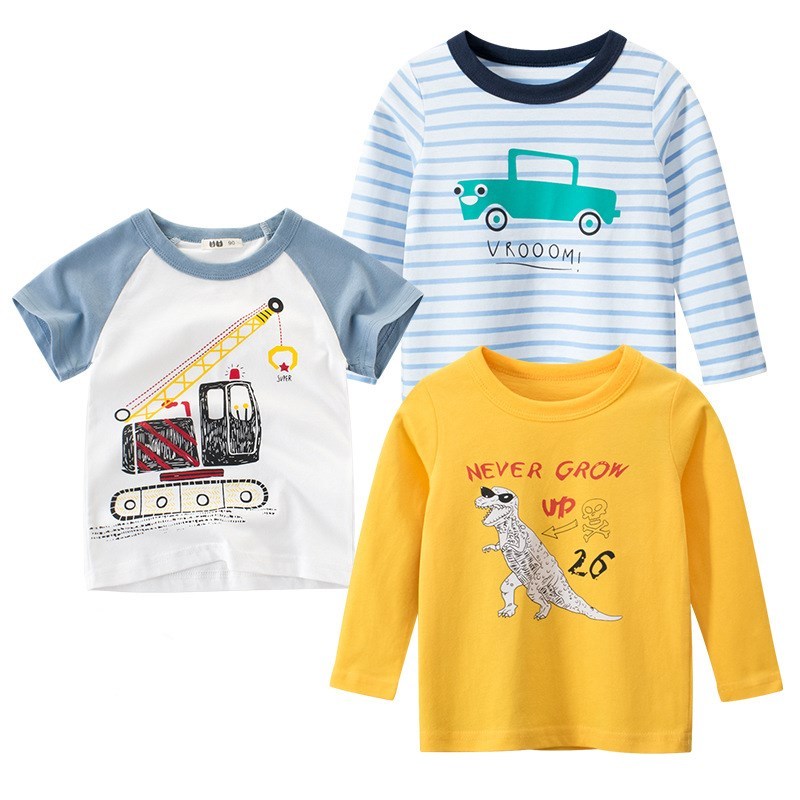 Baby Langarm T-Shirts 3er Set