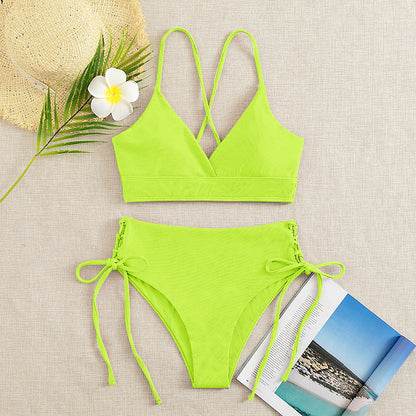 Bikini Split Swimsuit For Women