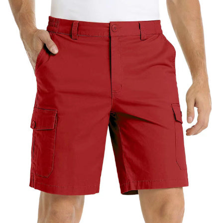 Solid Color Men's Cargo Pants