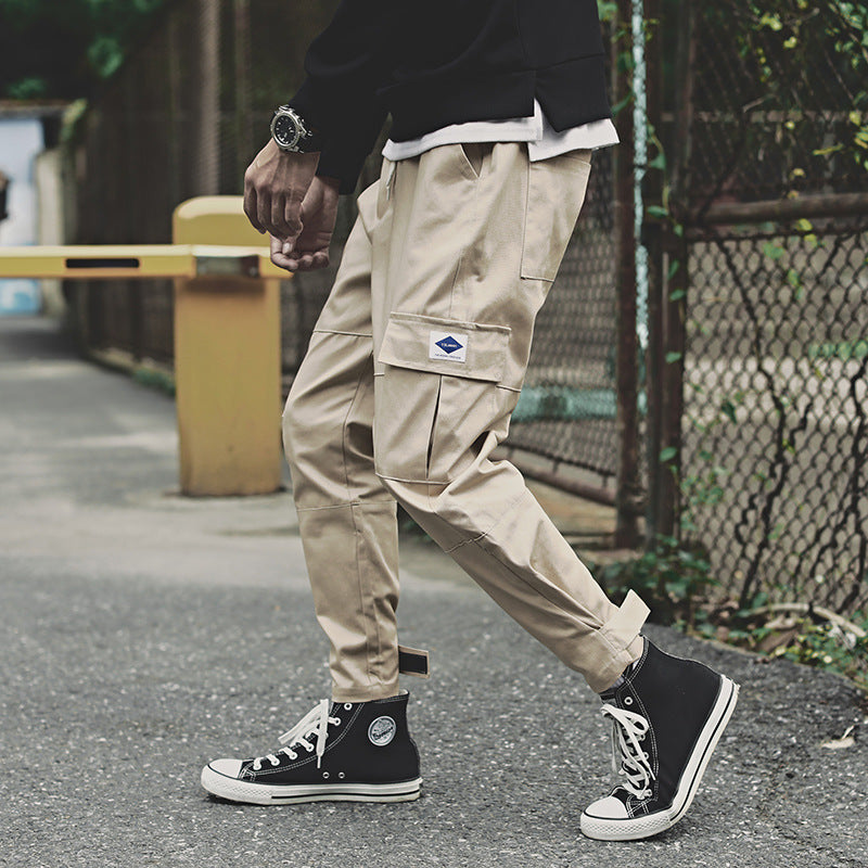 Cropped Casual Pants