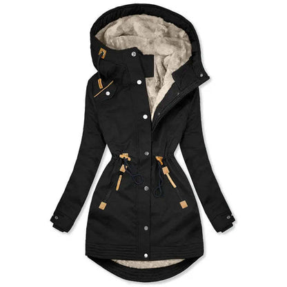 Warm Fur Collar Slim Jackets