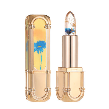 Women's Jelly Warm Flower Square Tube Lipstick