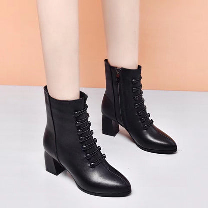 British Style Heel Boots